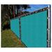 Ifenceview 4 x5 to 4 x50 Turquoise Green Shade Cloth Fence Privacy Screen Fence Cover Mesh Net for Construction Site Yard Driveway Garden Pergolas Gazebos Canopy Awning UV Protection (4 x10 )