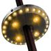 Patio Umbrella Light - 28 LED Lights at 200 lumens 3 Lighting Modes Cordless Battery Operated Perfect for Patio Umbrellas Camping Tents or Outdoor Use (Warm White).