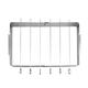 piaybook Barbecue Grill Stainless Portable Barbecue Skewer Rack Barbecue Skewer And Barbecue Skewer Portable Durable Folding Barbecue Rack Camping Barbecue Picnic Barbecue Rack
