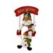 Christmas Pendant Beautifully Increase Festive Atmosphere Wood Christmas Snowman Hang Decor for Family