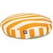 MajesticPet 42 in. Vertical Stripe Round Pet Bed - Yellow - Large