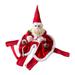 Dog Costume Santa Claus Suits Dogs Pet Cosplay Costume Party Dogs Outfit Funny Holiday Outfits Clothes Santa Hat Cloak for Dogs XL