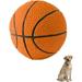 Basketball - Soft Squeaky Dog Toy - Natural Rubber (Latex) - for Medium Dogs & Large Dogs - 3.5 Diameter - Bouncy - Complies with Same Safety Standards as Children s Toys - Indoor Play