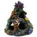 Aquarium Resin Ornament Fish Tank Cave Decor Large Aquarium Decoration Mountain View Aquarium Stone Art Simulation Ornament Mountain Landscape Ornament Rock Fish Tank Resin Decoration