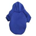 YUEHAO Dog Clothes for Small Dogs Solid Color Dog Clothes Pet Clothing Clothing Sweater Spring Autumn Winter Small Medium Large Dog Dog Sweater Pet Supplies for Dogs (Blue 9XL)