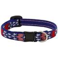 LupinePet Originals Breakaway 1/2 America 8-12 Cat Safety Collar - NO Bell