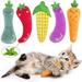 ETEKYER Catnip Toys Cat Toys Cat Toys for Indoor Cats Catnip Toys for Cats Cat Toys with Catnip Interactive Cat Toy Cat Chew Toy Cat Pillow Toys Cat Toys for Kittens Kitty