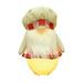 Ongmies Room Decor Clearance Gifts Christmas Luminous Knitted Doll Ornaments Cute Old Man Plush Doll Ornaments Birthday Gift for Family Christmas Holiday Decoration A