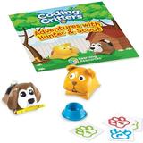 Learning Resources Coding Critters Pair-A-Pets Dogs Hunter & Scout Screen-Free Early Coding Toy For Kids Interactive STEM Coding Pet 5 Pieces Ages 4+