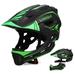 Lixada Kids Sports Safety Bike Helmet Detachable Full Face and Half Face Helmet