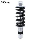 Adjustable Mountain Bike Rear Shock Absorber Bicycle Rear Biliary Spring Shock Coil Spring Black 150mm (5.9) 155mm(6.1) 160mm(6.3) 165mm(6.5)