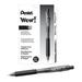 Pentel BK440A WOW! Retractable Ballpoint Pen 1mm Black Barrel/Ink (Pack of 12)