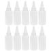 100pcs Pointed Glue Bottles Squeeze Pigment Bottles Liquid Glue Refillable Bottle