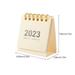 Calendar 2023 Desk 2022 Small Desktop Standing Planner Table Year Office Monthly Minischedule Daily Pad Stand Calender