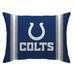 Indianapolis Colts 20" x 26" Standard Stripe Logo Micro Plush Bed Pillow Cover