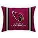 Arizona Cardinals 20" x 26" Standard Stripe Logo Micro Plush Bed Pillow Cover