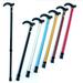 Xinhuadsh Walking Stick with Ergonomic Handle 2 Section Length Adjustable Stable Anti-Skid Crutch Hiking Cane for Women Men