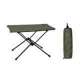 ammoon Lightweight Aluminum Camping Table Foldable Picnic Desk for Beach and BBQ