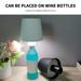 Ozmmyan Wine Bottle Lamp Movable Portable Rechargeable Desk Lamp Bar Restaurant Lamp Wine Head Small Night Lamp Night Light Xmas Deal