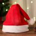 Teissuly Christmas Decorations Black X Friday 12pc Christmas Atmosphee Decoration Red Christmas Hat For Women Adults And Children Headwar Plain Hat Santa Claus Dress Up Hat Gift