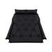 Multi Purpose SUV Automatic Air Mattress Self Inflating Sleeping Pad Measure 71x41x5inch for Tent Camp Thickened Durable Waterproof Black