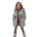 Yuwull Girls Outerwear Jackets Autum Winter Jacket for Toddler Girls Long Sleeve Fleece Jacket Coat Fall Winter Warm Coat Outerwear Jacket