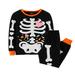 Kids Toddler Boys Girls Skeleton Pajamas Sets For Toddler Glow In The Dark 3-4 T