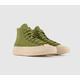 Converse All Star Hi 70s Trainers Olive Renew Green, 7