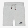 Tommy Hilfiger Boys Grey Cotton Jersey Bermuda Shorts