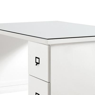 Original Home Office Standard Desk Clear Glass Topper - Ballard Designs