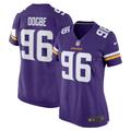 Women's Nike Michael Dogbe Purple Minnesota Vikings Team Game Jersey