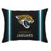 Jacksonville Jaguars 20" x 26" Standard Stripe Logo Micro Plush Bed Pillow Cover