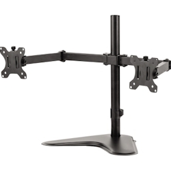 Fellowes Monitorarm 8043701 doppelt freistehend sw Image
