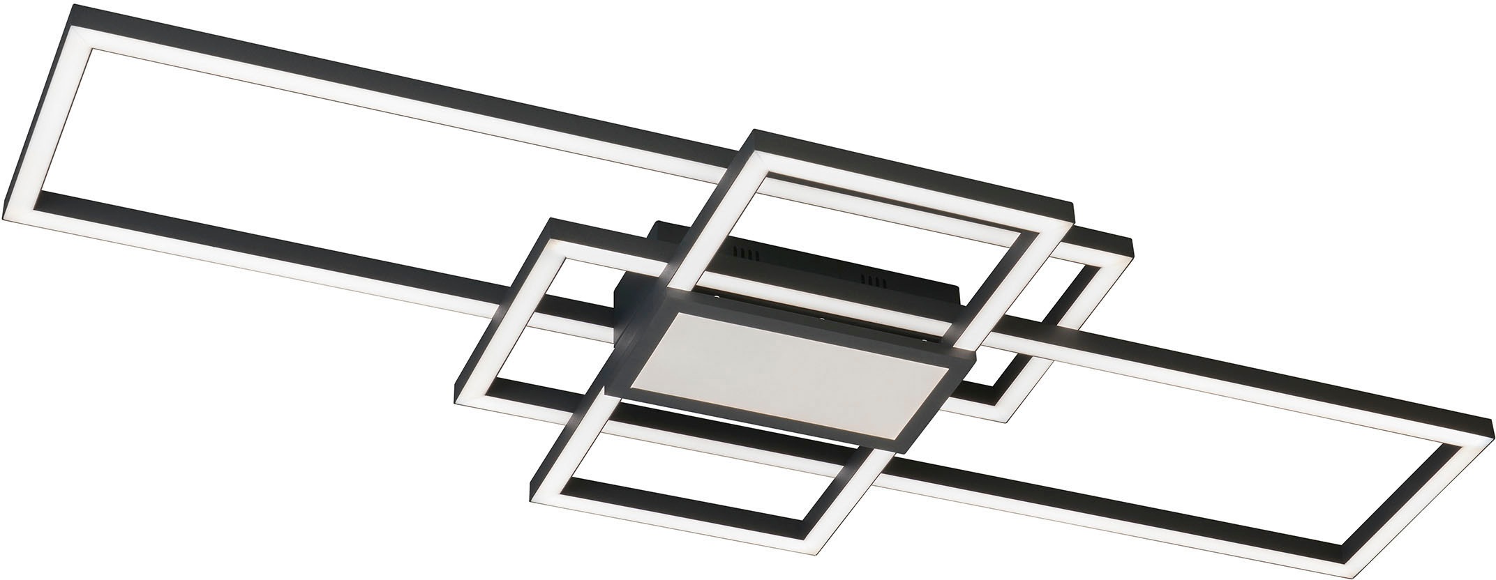 FISCHER & HONSEL Deckenleuchte "Seth", beige (sandschwarz), 1 Stk., Leuchten, langlebige LED, dimmbar Image
