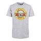 T-Shirt F4NT4STIC "Guns 'n' Roses Vintage Classic Logo Black" Gr. 110/116, grau (heathergrey) Mädchen Shirts T-Shirts