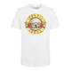 T-Shirt F4NT4STIC "Guns 'n' Roses Vintage Classic Logo Black" Gr. 158/164, weiß Mädchen Shirts T-Shirts
