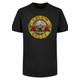T-Shirt F4NT4STIC "Guns 'n' Roses Vintage Classic Logo Black" Gr. 158/164, schwarz Mädchen Shirts T-Shirts