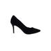 Aldo Heels: Pumps Stiletto Cocktail Party Black Print Shoes - Women's Size 7 - Pointed Toe