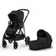 Cybex Gazelle S Complete Pram, Moon Black