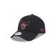 New Era Chicago Bulls Black NBA Foil Pack Black and Red 9Forty E-Frame Snapback Cap - One-Size