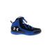 Under Armour Sneakers: Blue Color Block Shoes - Women's Size 8 - Round Toe