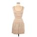MLV by MAYREN LEE VIRAY Casual Dress: Tan Dresses - Women's Size 00