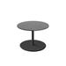 Cane-line Go Round Outdoor Coffee Table - Lava Gray/Dark Gray Plastic/Metal in Brown/Gray | 17.4 H x 27.6 W x 27.6 D in | Wayfair 5044AL-P70HPSDG