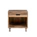 Home Decor Nightstand Wood in Brown | 24.08 H x 18.08 W x 24.08 D in | Wayfair DAGEB03548483