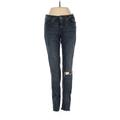 Levi's Jeggings - Low Rise: Blue Bottoms - Women's Size 28