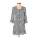 Jack by BB Dakota Casual Dress: Gray Dresses - Women's Size X-Small