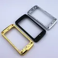Set di anelli di montaggio per pickup Humbucker in metallo con fondo curvo Guyker - Telaio di copertura per pickup a ponte e collo con basso stile Les Paul LP