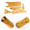 Modello di cucito custodia per occhiali fatta a mano fai da te modello di carta Kraft borsa
