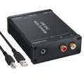 Convertitore audio USB DAC Convertitore audio da USB a digitale coassiale ottico da 3,5 mm Uscita