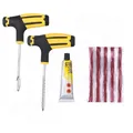 dropshipping Strumento di riparazione pneumatici per auto Kit di riparazione pneumatici Set di strumenti per rivetti Spina per puntura Utensili manuali pratici per bici Auto Camion Moto